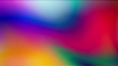 Fluid Vibrant Color Gradient Loop Background