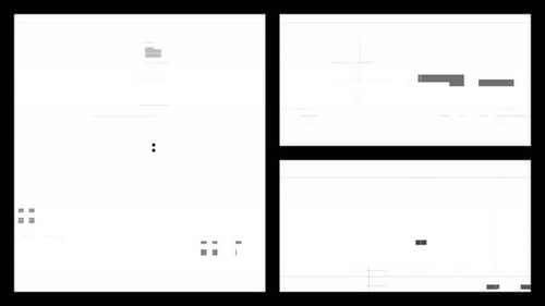 Abstract Geometric Grid Reveal Animation