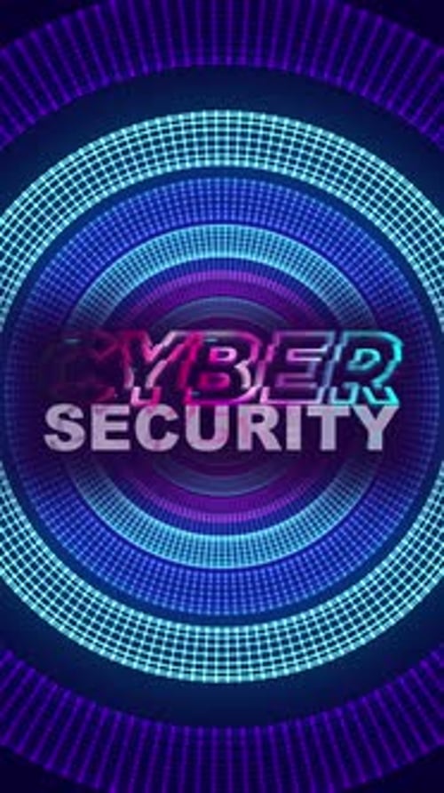 Cyber Security Loop Vertical
