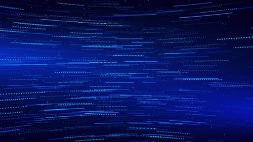 Digitale Cybertechnologie Wellenhintergrund von Data Funnel Ai Network Quantum Big Data Cyberpunk