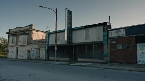 Boarded up Businesses Recession on Main Street