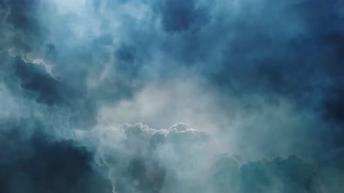 Ominous Storm Clouds Time-Lapse Movement