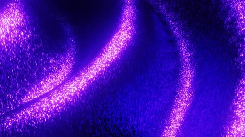 Purple Magic Waves Background Loop Animation In 4K