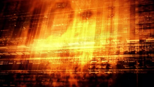 Affichage matriciel de données immersif, simulation dynamique de réseau d'information 16