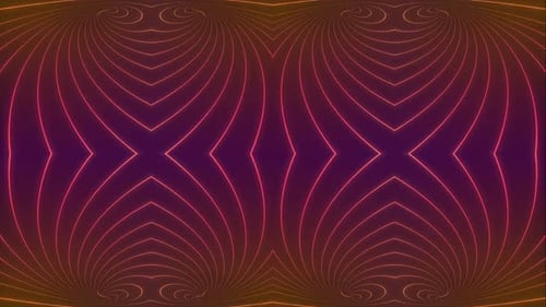 Hypnotic abstract lines flow and converge in a dynamic pattern