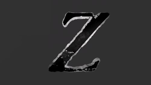 Grunge Sketch Letter Reveal Animation