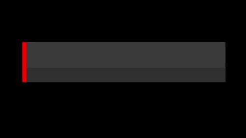Creator Collection: Dark colored double lined lower third animation with a small arrow