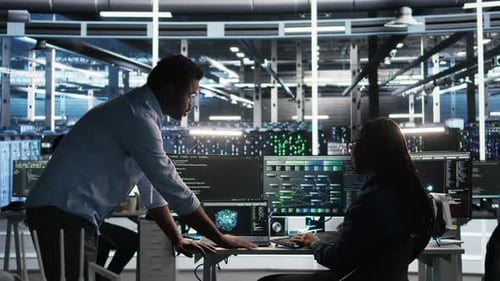 Server Hub Team Leader and Worker Using Node Tree Software to Optimize System