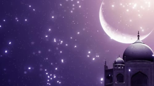Ramadan Kareem mit Taj Mahal