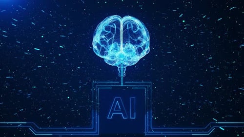 Concept of Big Data Deep Machine Learning Modern Technology Futuristic Cyber Innovation Artificial