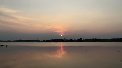 Sonnenuntergang am Nachmittag