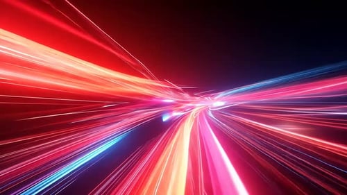 Abstrakte lebendige Geschwindigkeitslinien, dynamische Bewegungsunschärfe