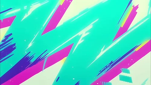 Bold Vibrant Bright Zap FX Hand-Drawn Background Abstract Comic Style Zigzag Motion Texture
