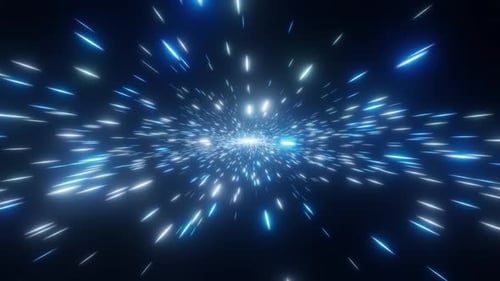 Flying through space at the speed of light