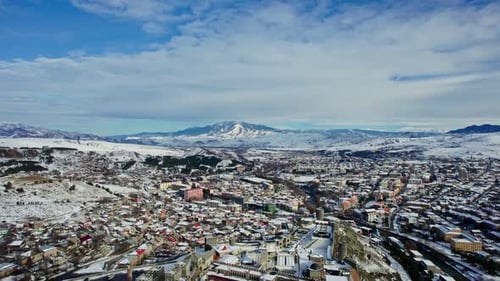 Rabati Castle at the Winter