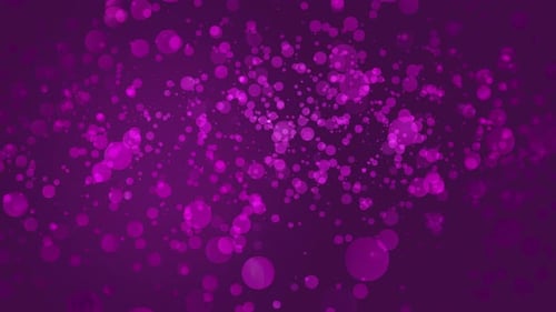 Green Particles Abstract Animation Background