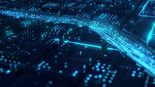 Maschineller Lernprozess in einer innovativen Engine für neuronale Netzwerkarchitektur