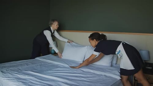 Teamwork of Hotel Staff