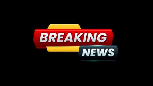 Aktuelle Nachrichtenleiste für News Intro Alpha Channel