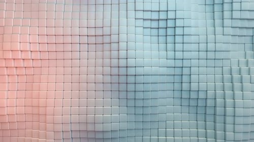 Light Cubes Wandhintergrund 4K