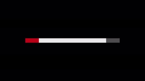Minimalist Progress Bar Loader Animation