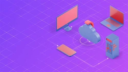 Cloud Computing And Data Storage Network With Connected Devices