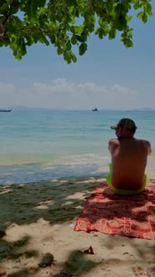 Tropischer Strand auf der Insel Koh Kradan in Thailand Trang