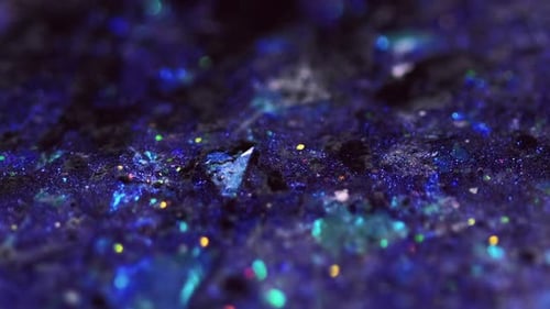 Abstract Footage of Liquid Galaxy of Color