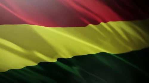 Realistic Waving National Flag Animation