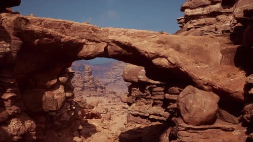 Panorama From Bottom of Grand Canyon