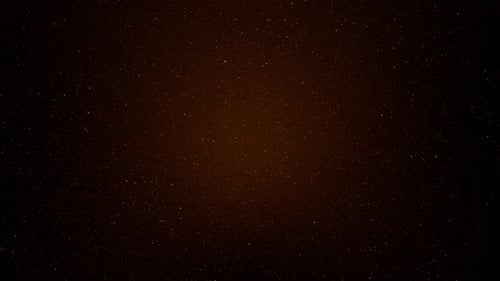 Goldenes schwebendes Staubpartikel Schöne abstrakte Gold-Bewegungshintergrundanimation Glänzendes Gold