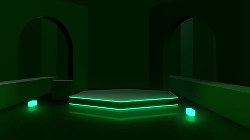 3D Podium Background/Product Display V3