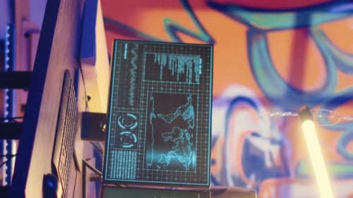 Espionnage vidéo vertical utilisant un VPN pour masquer l'identité en ligne