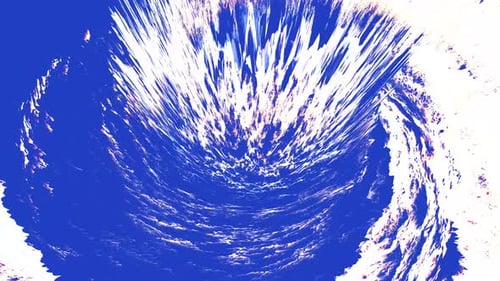 Abstract Background of Swirling Water 3d Animation