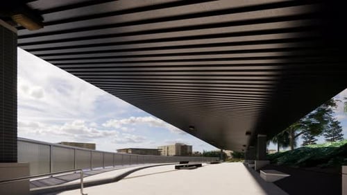 Architectural Walkthrough Day Night Lighting Comparison Animation