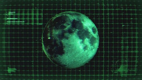 Space Digital Hologram Screen 01