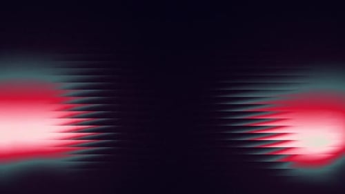 Abstract Glitch Light Pulsing Logo Reveal