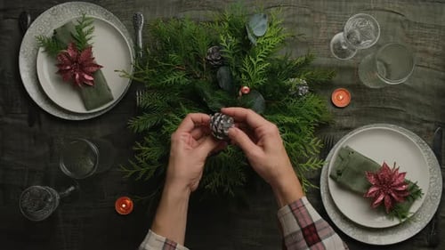 Christmas Table Decoration