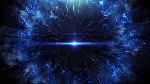 Cinematic Explosion Intro Witch Sci-Fi Background - Shockwave