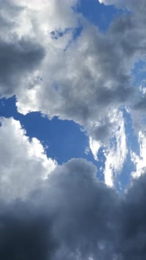 Dark Storm Clouds Moving