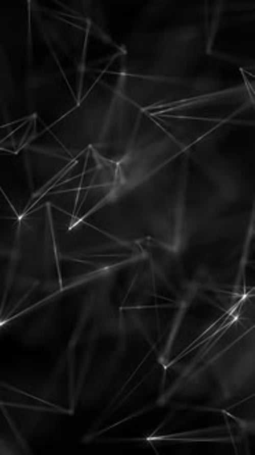 Abstract Digital Network Plexus Background Loop