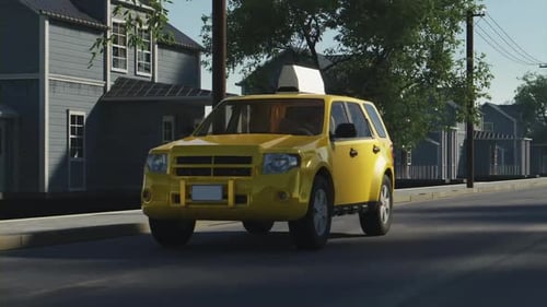 Taxi car