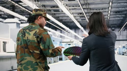 Using Silicon Wafer National Security Operations and Soldier