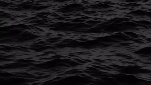 Rippling Water Creates Dark Abstract Background