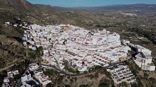 Mojacar aerial view