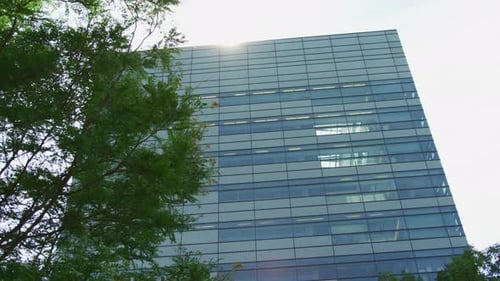 Building with glass facade, Toronto
