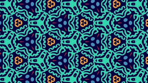 Animationshintergrund für nahtlose Muster | Animationshintergrund mit isometrischen Mustern