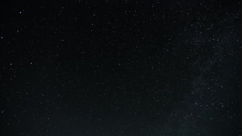 Night Sky with Milky Way and Stars
