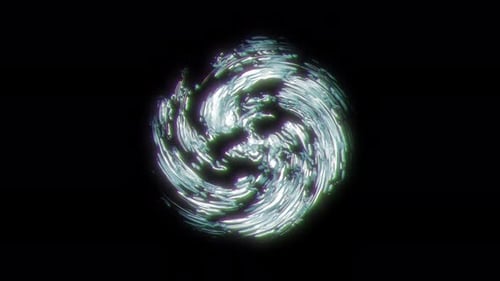 Explosion shockwave effect and divergent wave on a transparent background. Overlay Template.