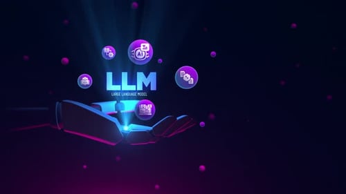 LLM: Modelo de linguagem grande, mão robótica